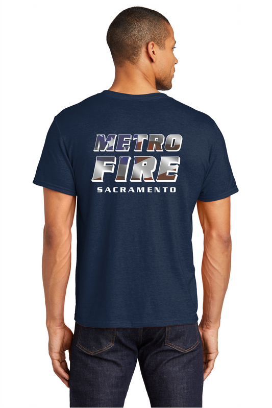 FLAG Logo - Short Sleeve - Premium Blend T-Shirt - Metro Social Media Logo